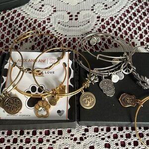 Lot of 9 Alex and Ani Bracelets!